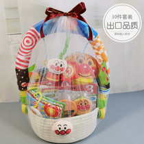 Baby full moon 100 days old set men and women baby hand toys Four Seasons gift box Net red gift practical gift
