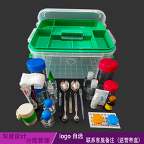 Amway Infinite Perfect Product Demonstration Toolbox Portable Plastic Double Layer Test Box Household Container Box