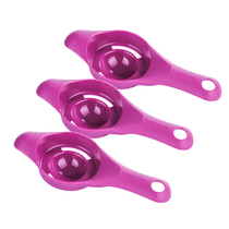 (Single shot does not send) Tupperware egg separator 3 egg white separator (random color)