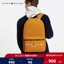 Tommy 21 new autumn and winter mens simple LOGO net color zipper backpack gift 08018