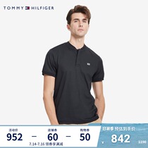 Tommy 21 new spring and summer mens casual fresh cotton baseball collar slim short-sleeved polo shirt 18345