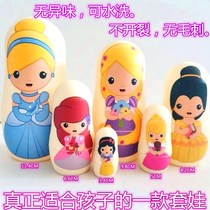 Russian style doll 6-layer Cinderella girl cute birthday creative gift environmental cartoon children gift