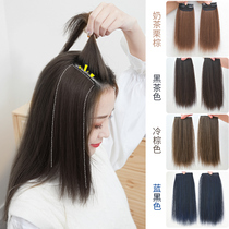 Pad hair root wig piece female one-piece hair volume increase on both sides of the fluffy pad high overhead hair patch fluffy device simulation