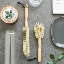 Modern housewife Japanese Cup brush cleaning long handle brush washing Cup artifact household tea cup bottle cleaning brush set