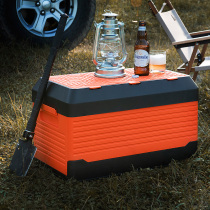 Thickened extra-large car storage box car backup storage box car folding finishing box can sit fishing toolbox