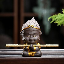 Purple tea favor decoration boutique ke yang Monkey King decoration qi tian daseng Tea Tea Tea Tea small ornaments