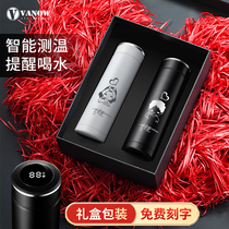 vanow thermos cup couples Cup creative pair of ladies boys high-value water Cup custom lettering logo