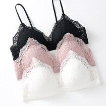 6IXTY8IGHT 68 Sexy lace girl back buckle no rim comfortable ultra-thin cup underwear BR06968