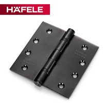 German Haifele HAFELE stainless steel 4 inch widened PVD black drawing bearing swing door hinge