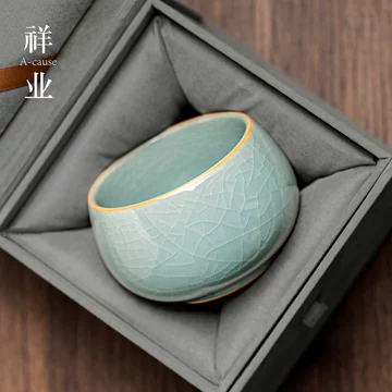 汝窑冰裂釉茶杯-汝窑冰裂釉茶杯促销价格、汝窑冰裂釉茶杯品牌- 淘宝