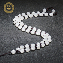 Guibao Xinjiang Hetian Jade sheep Jade ball lanyard mens jade necklace adjustable natural jade lady