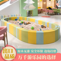 Household digging sand small wood particles Childrens Wood toys sand baby pool large particles indoor set playground
