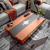 Light luxury leather tea table mat coffee table table mat 2020 new cushion waterproof and oil-proof tablecloth tablecloth cushion cloth