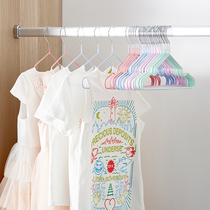 Childrens clothes rack small clothes hanger for infants and young children non-slip home clothes baby baby sun small