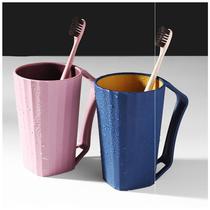 Family cylinder couple brush tooth Cup combination Nordic set home creative pair wash cup simple mouthwash Cup