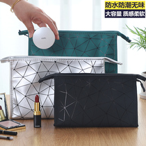 Cosmetic bag 2021 new high-end sense of womens large capacity portable travel cosmetics storage bag box oversized cosmetic bag