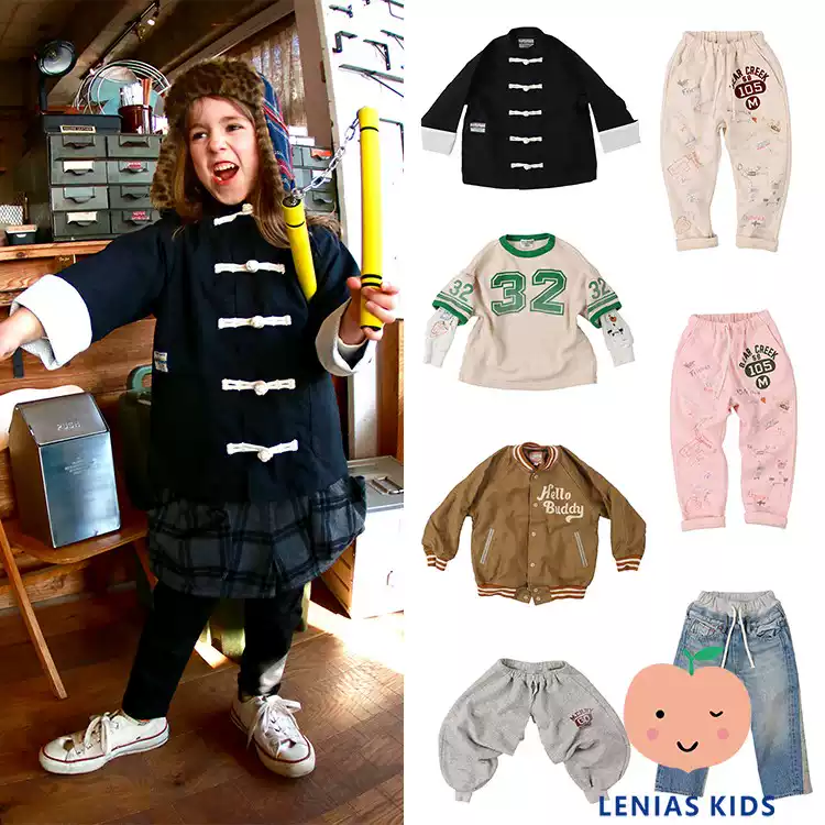 LeniasLN家 Denim Dungaree23AW秋冬 休闲T恤上衣外套