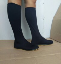Mens Mongolian Stretch High Boots Summer Adult Tibetan Dance Boots Minority Performance Shoes Stage Dance Performance Boots