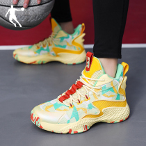 Jordan Basketball Shoes Mens 2022 Springtime New Official Flagship Real Battle Cement Ground Sneakers Mens Retro Sneaker Men