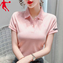 Jordan short sleeve t-shirt woman 2022 Summer new casual blouse t official breathable speed dry womens collar polo shirt