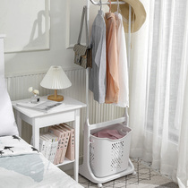 Coat rack Bedroom Floor Hanging Clothes Hanging Clothes Shelf Simple Hanging Bag Holder Dirty Clothes Basket