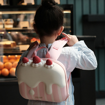 Childrens kindergarten school bags girls light spines boys primary school students 3-6 years old shoulder bag tide