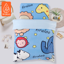 Children quilt autumn and winter bean curly thickened quilt cover newborn baby pure cotton quilt core Baby Kindergarten quilt