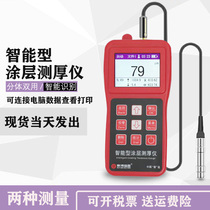 High precision paint film thickness gauge Galvanized measuring tools Large range steel structure fireproof paint coating thickness gauge