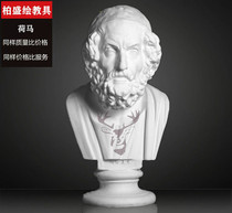 Homer plaster like plaster art teaching aids figure head portrait plaster image still life sketch art teaching aids