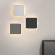 Bedroom wall lamp Bedside lamp Nordic modern minimalist net celebrity living room TV background wall staircase led wall lamp