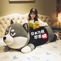 Husky doll plush toy boy sleeping pillow doll two ha hug bear big doll Christmas gift