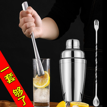  Stainless steel crushed popsicle mashed fruit mashed lemon mashed juice stick Milk tea shop supplies fruit tea special mashed popsicle hammer