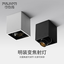 Proti led spotlight ceiling ceiling downlight living room bedroom clothing store cob Corridor light aisle light