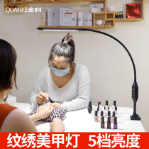 LED nail lamps work lights lighting cold light eyelashes beauty lights pattern embroidery lights beauty salon special clip table lamps