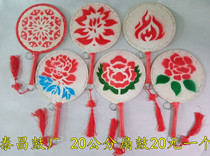 Handdrum painted fan drum dance props Yangko drum Jingxi Taiping daughter drum children performance tambourine
