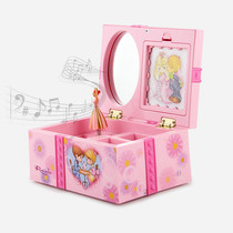 Children's music box rotating dance music box princess series girls play house toys children's day creative gifts