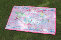 Original single spring outing portable waterproof picnic mat outdoor straw mat outdoor moisture-proof mat beach mat childrens picnic cloth