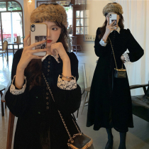 Pregnant women autumn suit fashion spring and autumn new coat autumn Net red senior pregnant women dress autumn winter dress