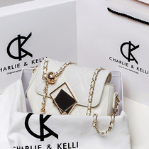 CHARLIEKELLI BAG 2021 NEW FASHION WOMENS SUMMER NICHE WILD MESSENGER BAG SHOULDER SUPER FIRE CHAIN BAG