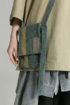 LKSTORE B L I N D NO PLAN Corduroy iron brand wild summer refreshing small satchel