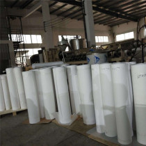 Building stairs shockproof 5mm PTFE sliding support plate ethylene piping base plate Teflon plate-processing