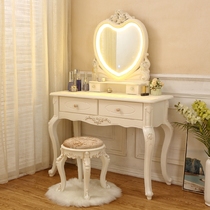  European-style dressing table Bedroom dressing table Multifunctional princess dressing table Small apartment net celebrity ins French dressing table