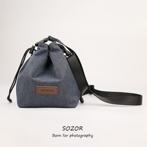 Camera bag Canon R5R6 SLR 200D2M50M62 Fuji micro single XS10 photography storage bag waterproof and shockproof