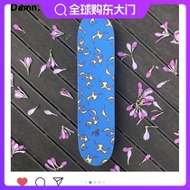 DAMN skateboard sandpaper GOLF flame double-warped long board pore sand transparent sand professional non-slip coarse colored sand