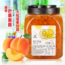 Yellow peach sauce shield Emperor jam 6kg fruit pulp smoothie shaved ice special drink special raw materials