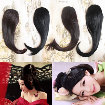 Costume modeling Han-style Tang Dynasty oblique bangs hair film performance film and television studio photo COS play extended bangs film