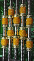 Imitation crystal Aggreko stainless steel stair handrail column Indoor balcony railing guardrail decoration accessories
