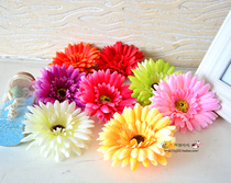 Beach photo fresh Gerbera head lace clip Photo with swimsuit bag hair accessories Holiday flowers simulation flowers