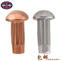  gb827 sign rivet Aluminum motor nameplate rivet special copper sign nail fixed knurled rivet round head