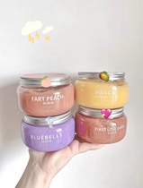 Huge egg scrub a bottle of 330g only peach flavor left